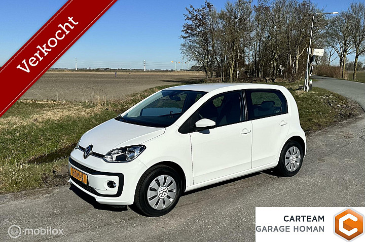 Volkswagen up! 1.0 airco/ cruise/ camera/ PDC verkocht